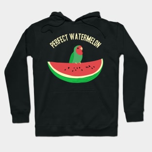perfect watermelon lovebird Hoodie